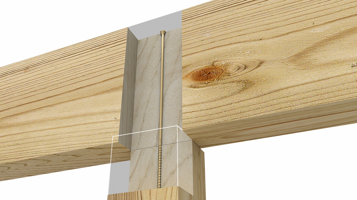 Vis à bois strcturelle ESCR - Innovation pour vos assemblages bois ! |  Simpson Strong-Tie