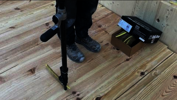 Quik Drive - chantier CLT